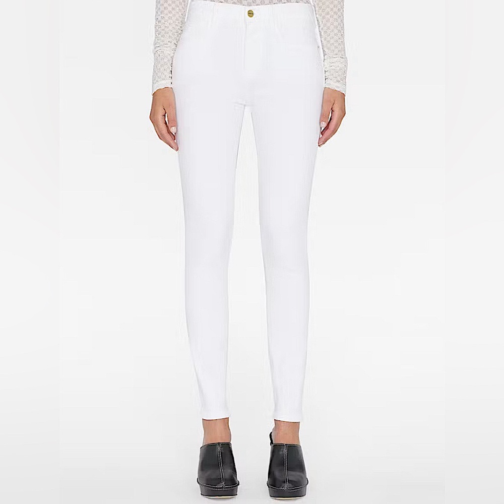 Frame Le High Skinny Jean in White NWOT size 25